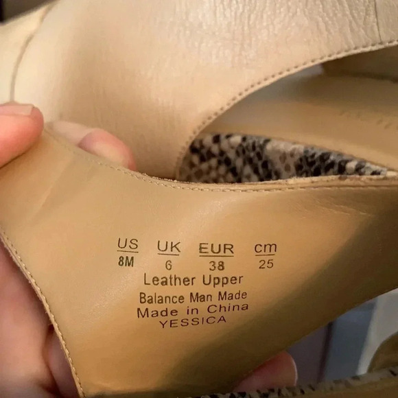 Naturalizer leather sandals 8 - Picture 8 of 11